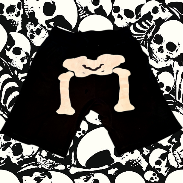 Bankroll Boyz zip up shorts