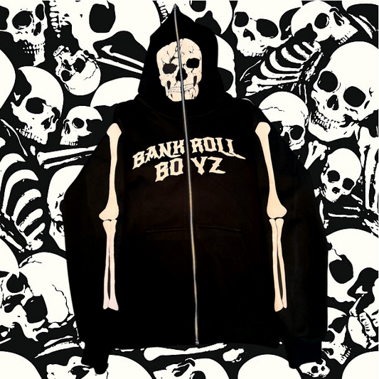 Bankroll Boyz zip up hoodie